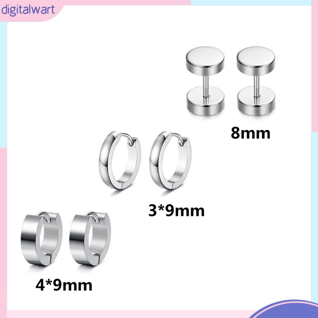 Set 6 Đôi Khuyên Tai Thời Trang Cho Nữ