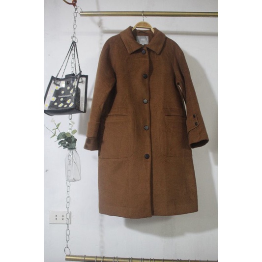 Áo dạ dáng dài _2hand