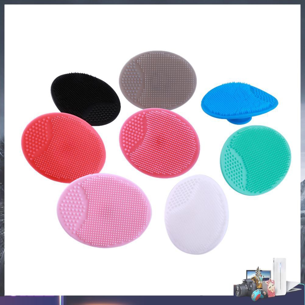 [Hàng mới về] Miếng rửa mặt silicon tẩy tế bào chết / mụn đầu đen giúp chăm sóc da