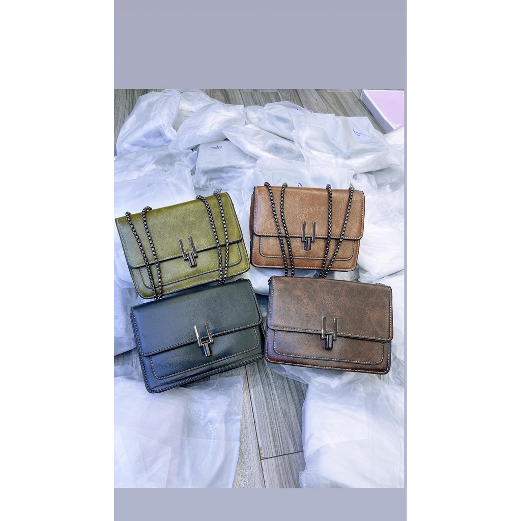 Túi đeo chéo nữ khóa chữ Y 79K,FREESHIP,hàng QC