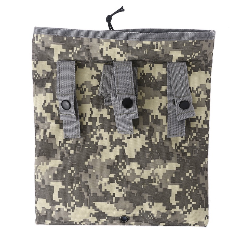 Pcf * Túi Dây Rút Họa Tiết Rằn Ri Đựng Đồ Dùng Săn Bắn Kho Báu Kim Loại