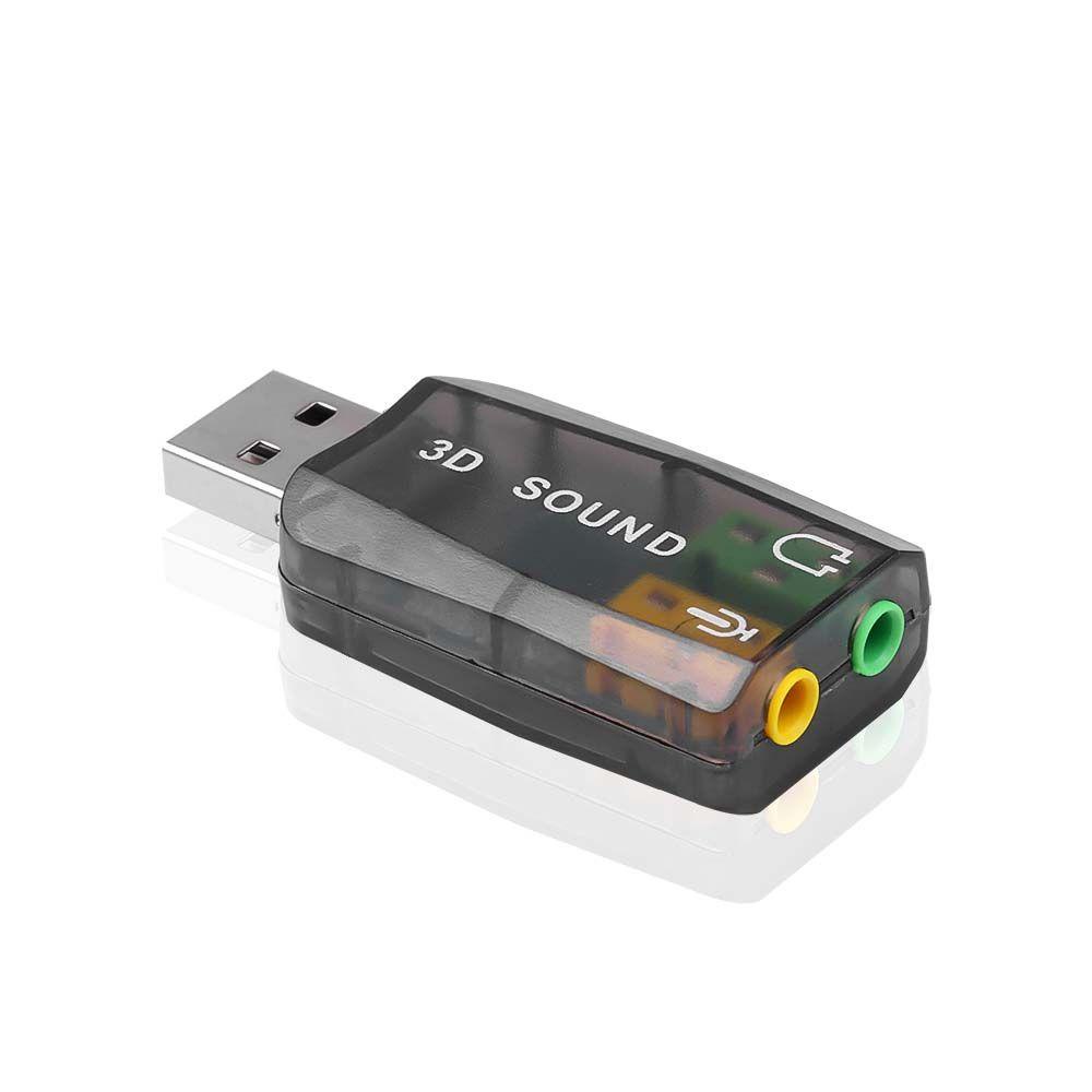 Card Âm Thanh NORMAN Kênh 5.1 Bền Bỉ Cho Laptop / Máy Tính / Thẻ Âm Thanh Nổi