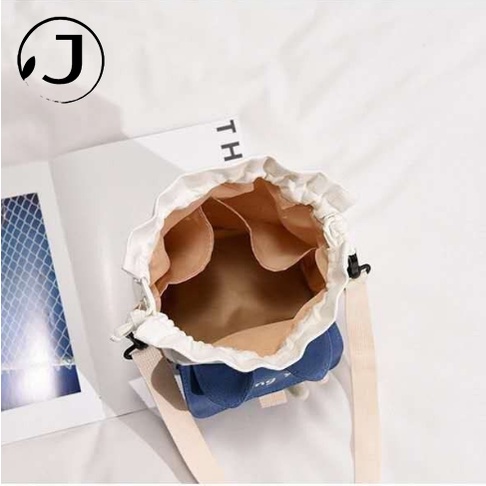 KAITIFEI Túi vải canvas thời trang xinh xắn cho nữ