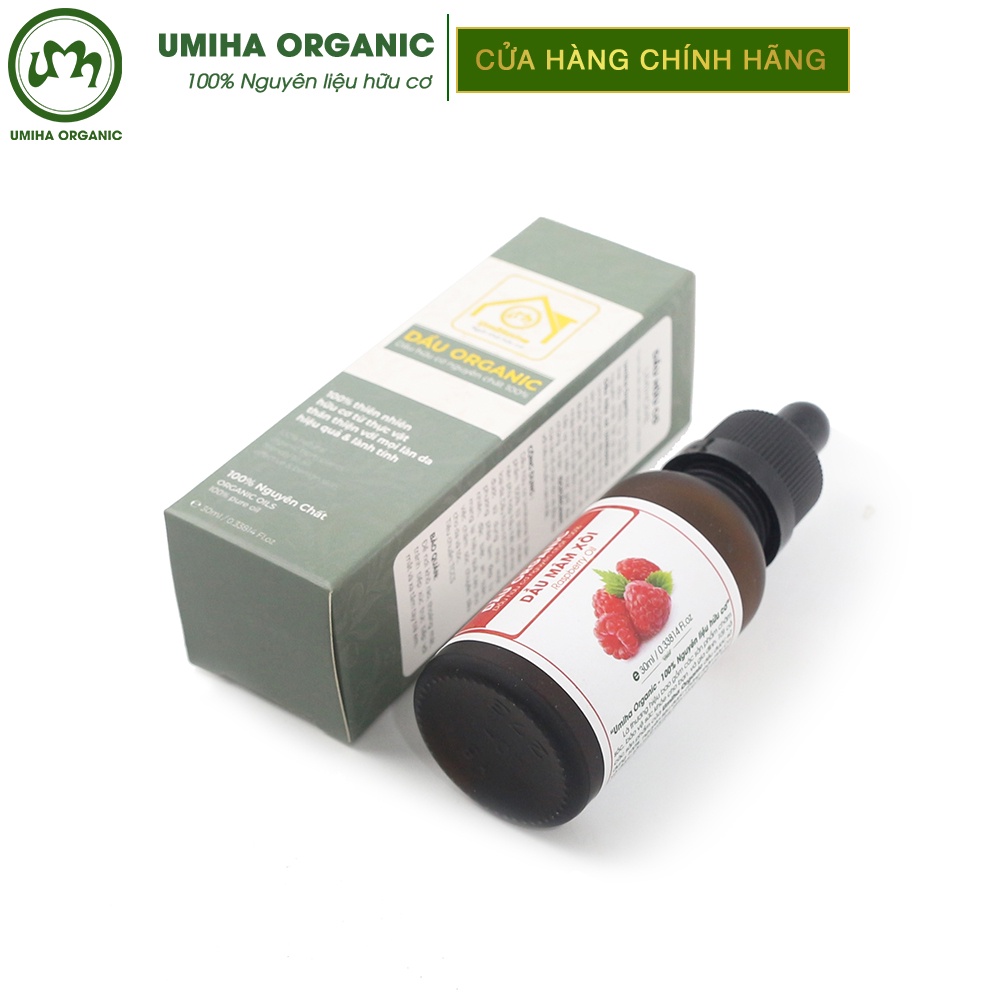 Dầu Mâm Xôi Nguyên Chất Umiha 30ml | Giúp Dưỡng Ẩm, Làm Mềm Da, Mượt Tóc, Chống Lão Hóa Hiệu Quả