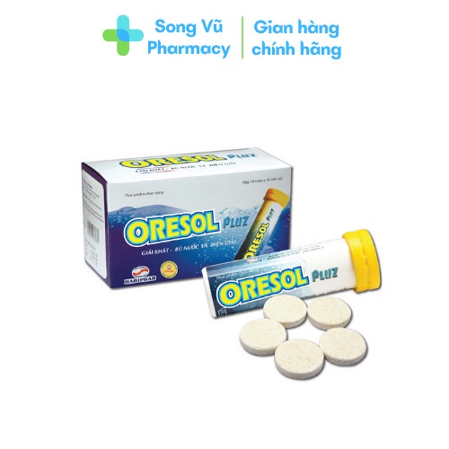 Viên sủi bù điện giải Oresol Pluz