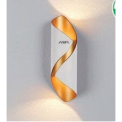 Đèn vách ngoài trời, Đèn Tường Cong 2 Đầu Phát Sáng,LED 10W