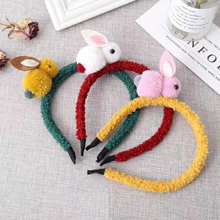Cài tóc cho bé hình thỏ con cute siêu êm tóc