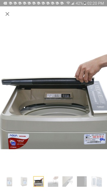 Máy giặt Aqua F800bt ( 8kg)