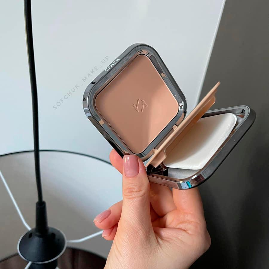 Phấn phủ tone nâu KIKO Skin Tone powder Foundation tone 12