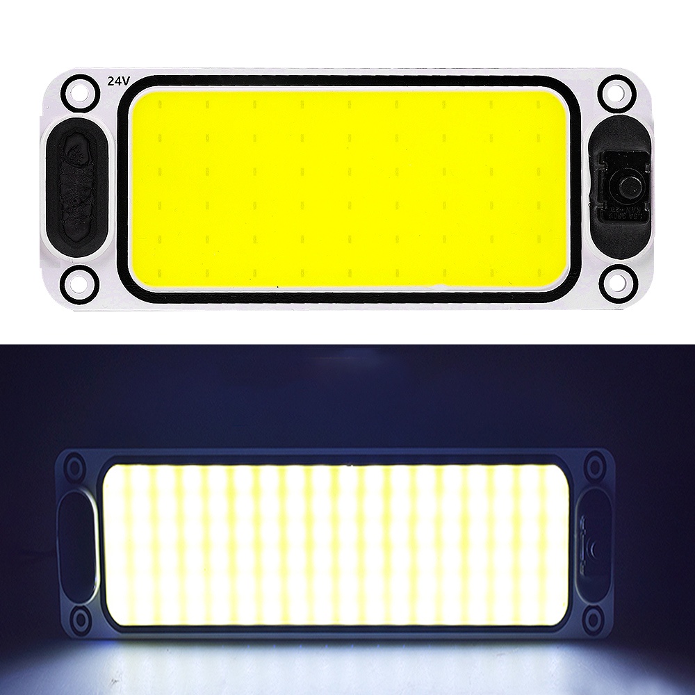Đèn Led COB 12V/24V Gắn Trần Xe Hơi Có Công Tắc Tiện Dụng