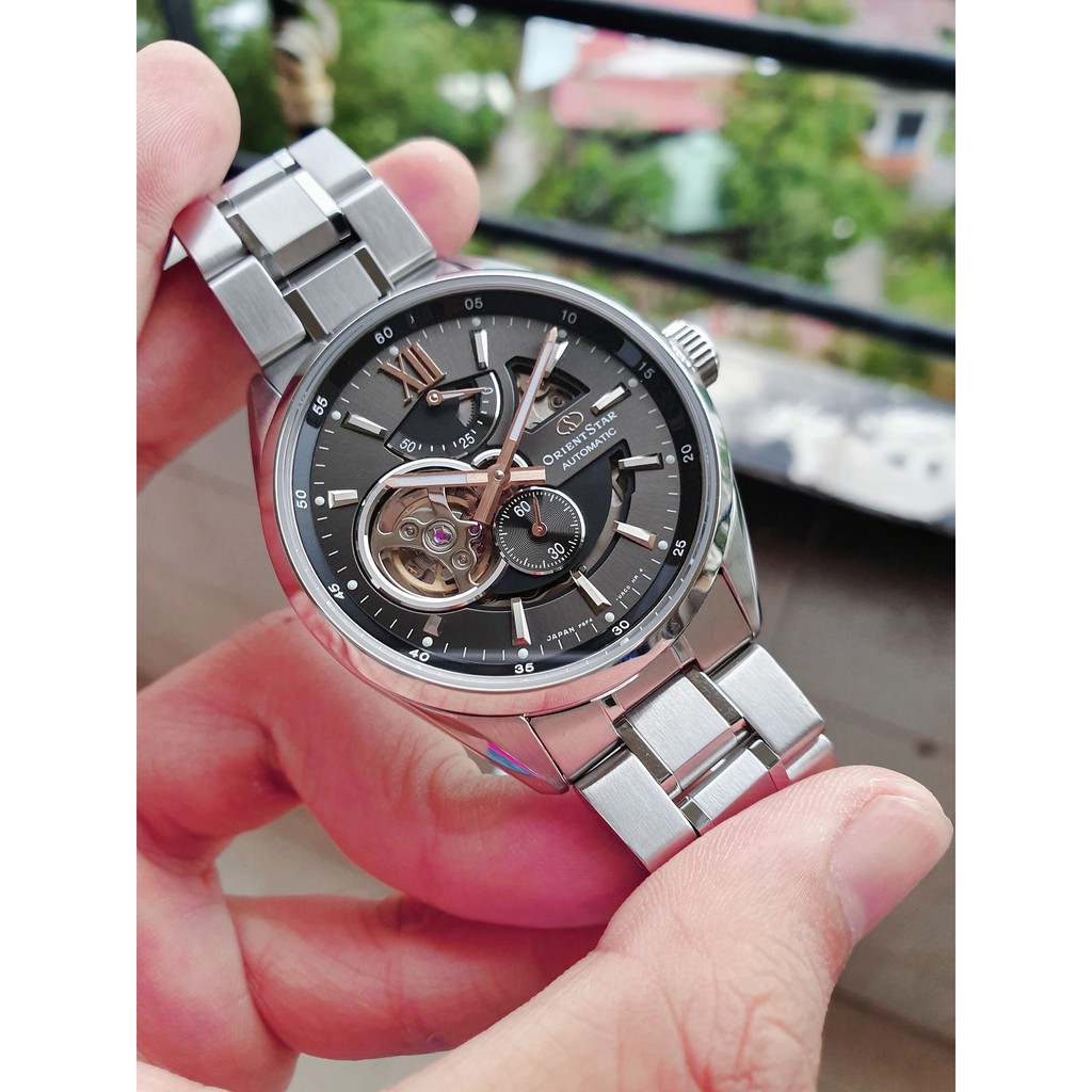 Đồng hồ nam Orient Star 2019 Semi Skeleton RE-AV0004N00B - Máy Automatic - Kính Sapphire