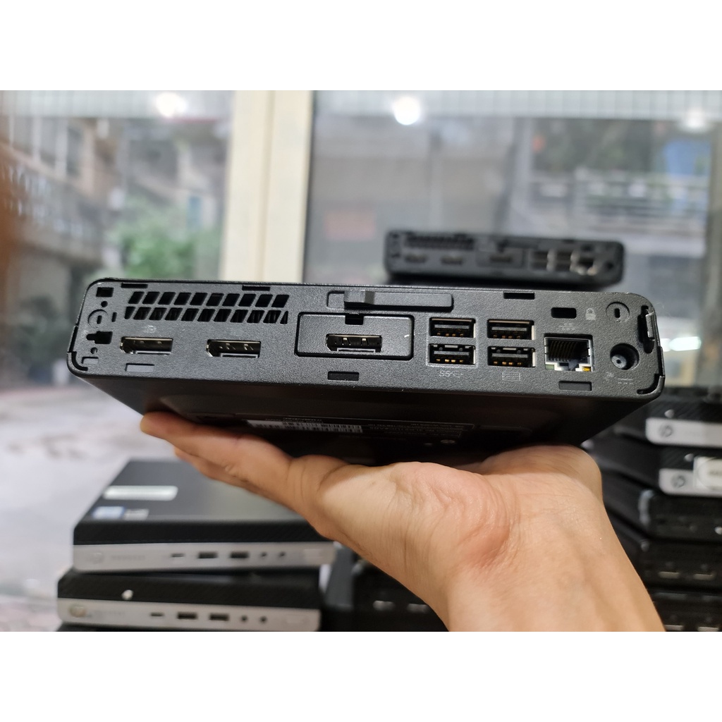Máy tính đồng bộ HP 600G3 Mini, CPU i5 6500T, Ram4 8GB, SSD 256GB Nvme máy siêu nhỏ gọn chạy ổn định bảo hành 12 tháng