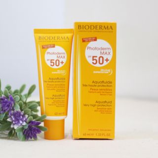 Kem chống nắng Bioderma Photoderm Max Aqua Fluide SPF 50+ 40ml