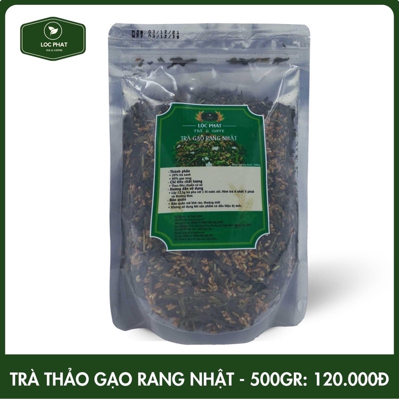 Trà gạo rang Lộc Phát 500g