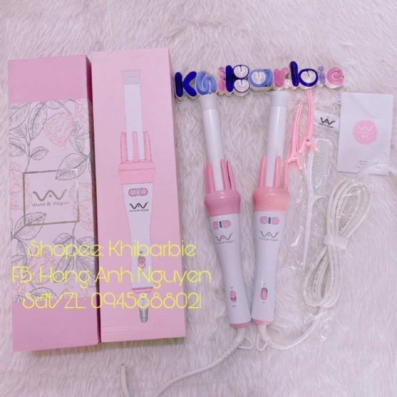 MÁY UỐN XOĂN TỰ ĐỘNG VIVID&VOGUE bảo hành 1 NĂM