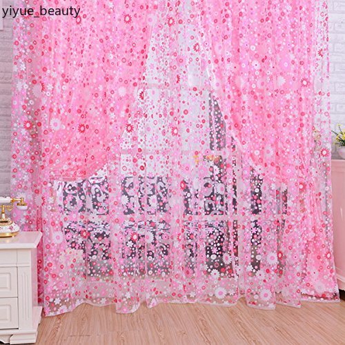 Rèm Cửa Họa Tiết Hoa 1m X 2m