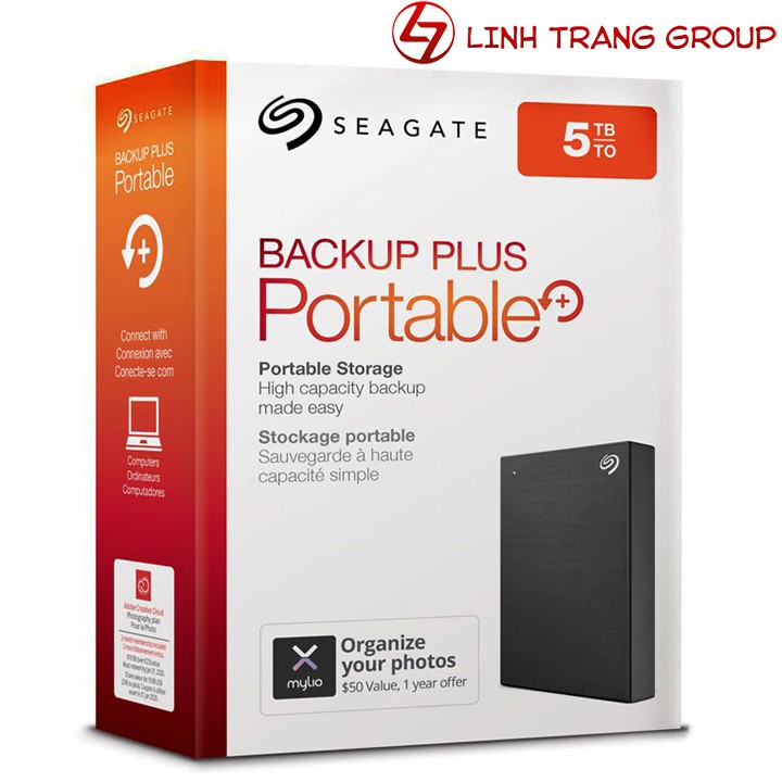 Ổ cứng di động Seagate Backup Plus 4TB 5TB USB3.0 - bảo hành 3 năm SD42 SD43
