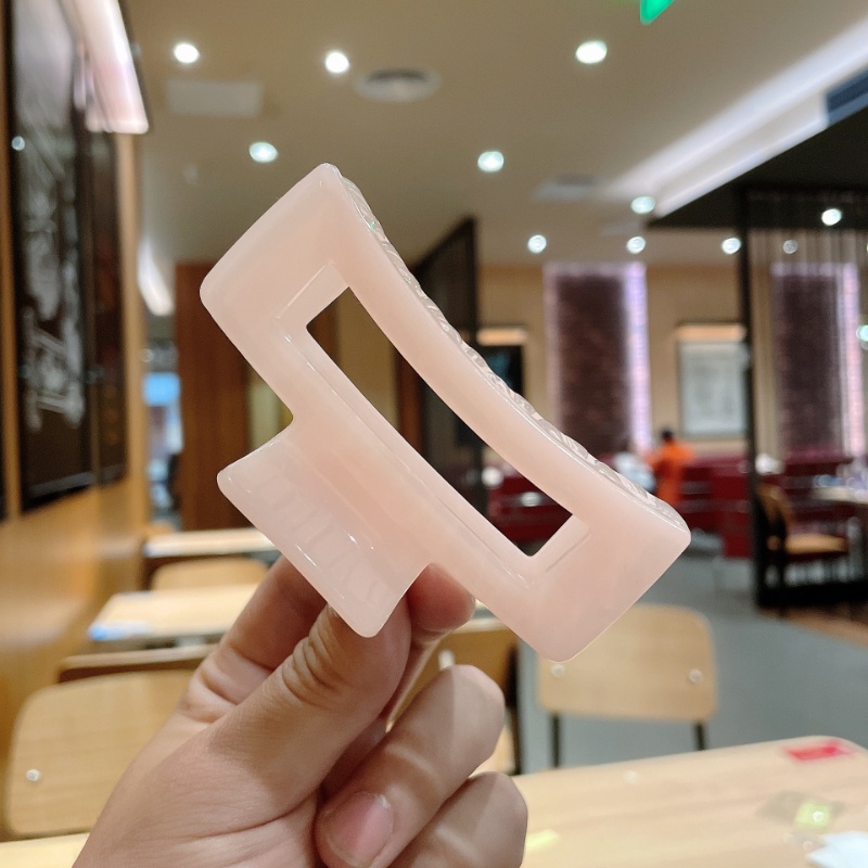 Kẹp Tóc Hình Cá Mập Cỡ Lớn Phong Cách Vintage Pháp