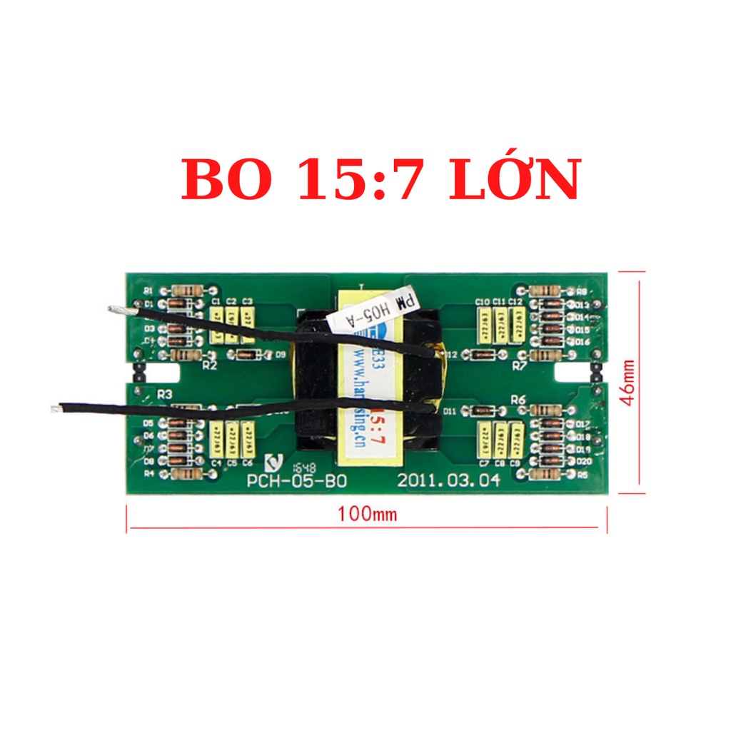 bo chia xung máy hàn, bo mạch máy hàn bo 15:5, bo 16:8, bo 15:7