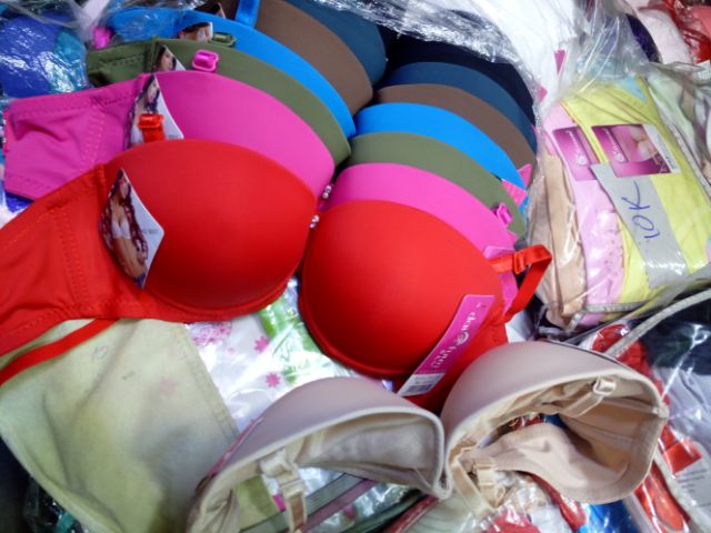 Áo ngực siêu nâng Thái mẫu trơn 59k