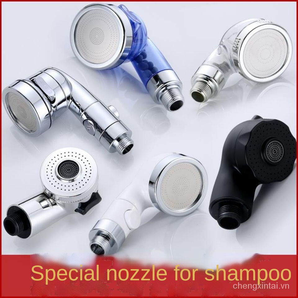 shower head pressure shower head Đầu Gội Đầu Đầu Vòi Hoa Sen Nhỏ Cầm Tay Đầu Phồng Ngắn Mạ Điện Một Phím Chống Nước Tăng Áp Giường Gội Đầu Đầu Đầu Vòi Hoa Sen Nhỏ Đặc Biệt