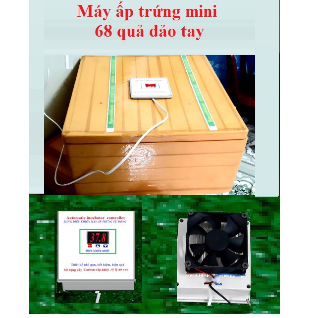 Máy ấp trứng lắp ráp thông minh MINI 50 quả