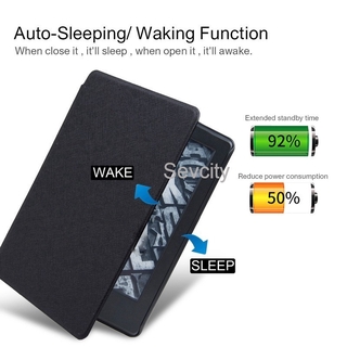 Ốp Lưng Da PU Siêu Mỏng Cho Amazon Kindle Paperwhite1 / 2 / 3 / 4
