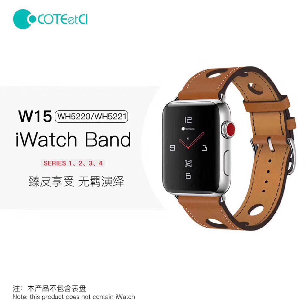 DÂY ĐEO APPLE WATCH COTECTTCI BẢN DA CHÍNH HÃNG [FLASH SALE]