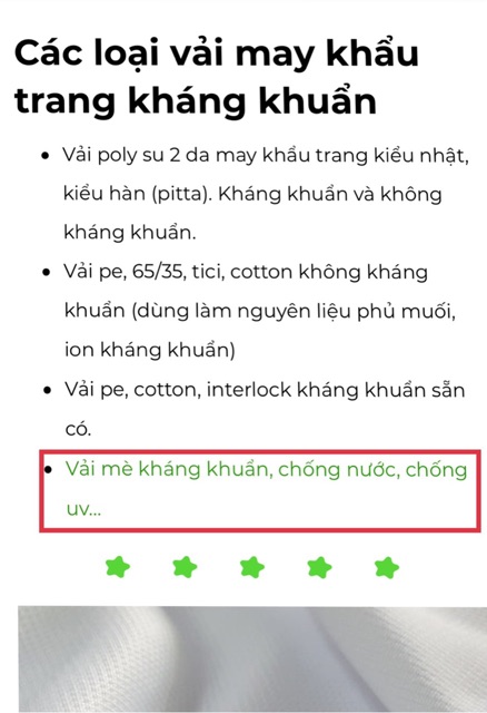 Vải thun mè dày để may khẩu trang 2 lớp, may áo thun, áo ba lỗ - Giá bán mét [khổ vải 1m6]