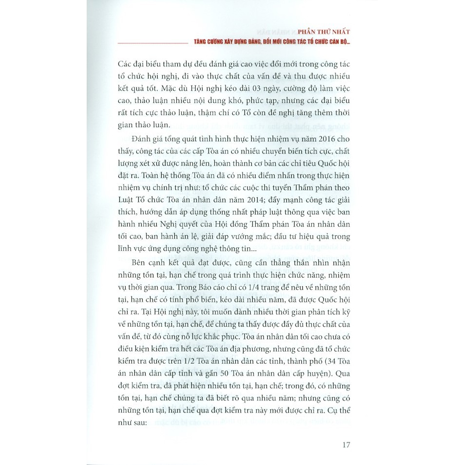 Sách - Xây Dựng Tòa Án Nhân Dân Xứng Đáng Là Biểu Tượng Của Công Lý, Lẽ Phải Và Niềm Tin | BigBuy360 - bigbuy360.vn