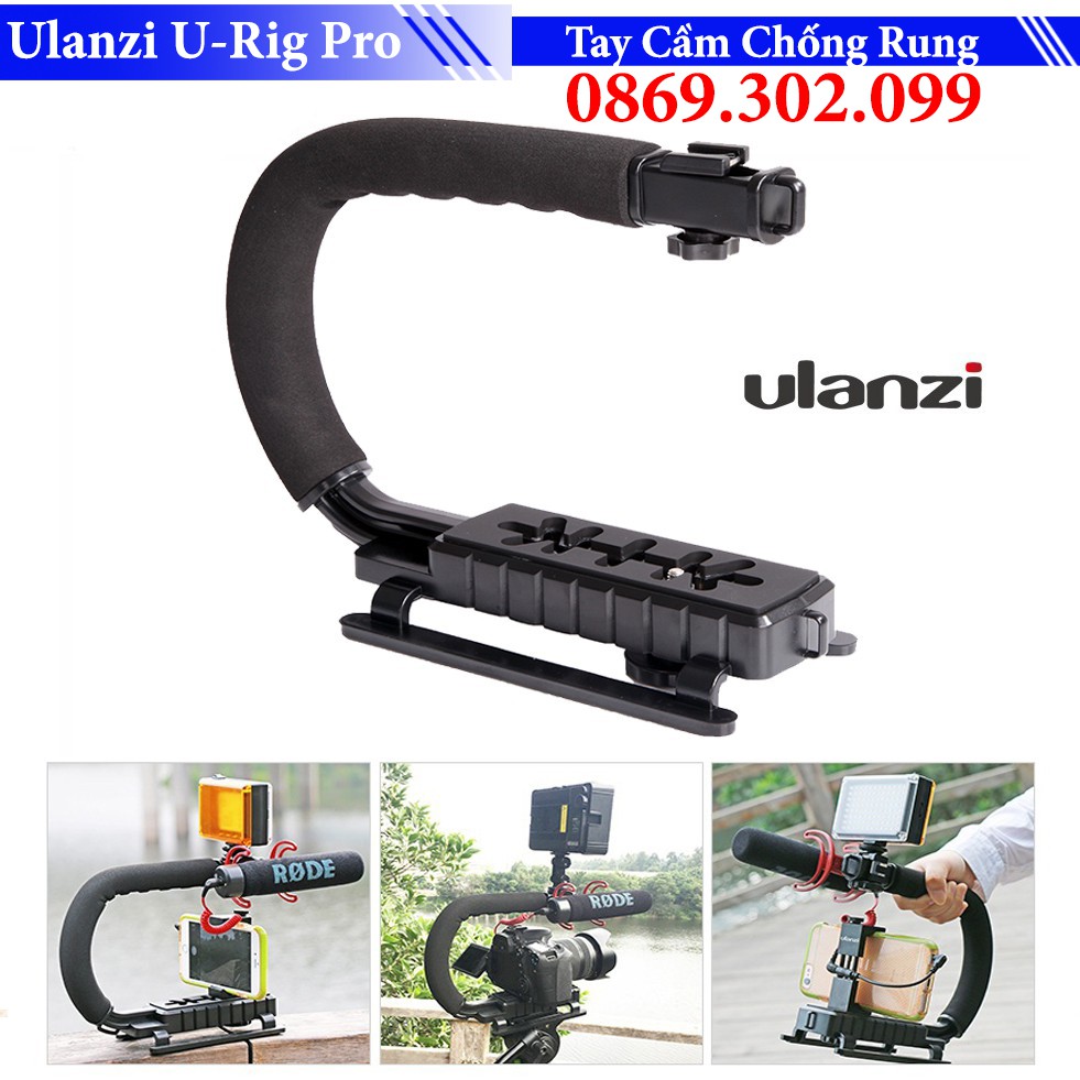 Tay cầm chống rung điện thoại Ulanzi U-Rig Pro