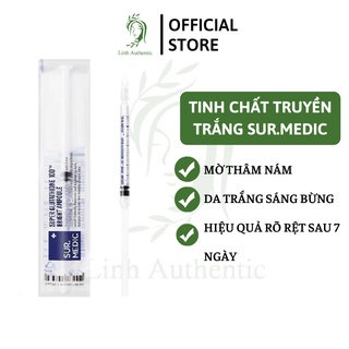 [CHÍNH HÃNG] Tinh Chất Truyền Trắng Sur.Medic + Super Glutathione 100 Bright Ampoule 1g