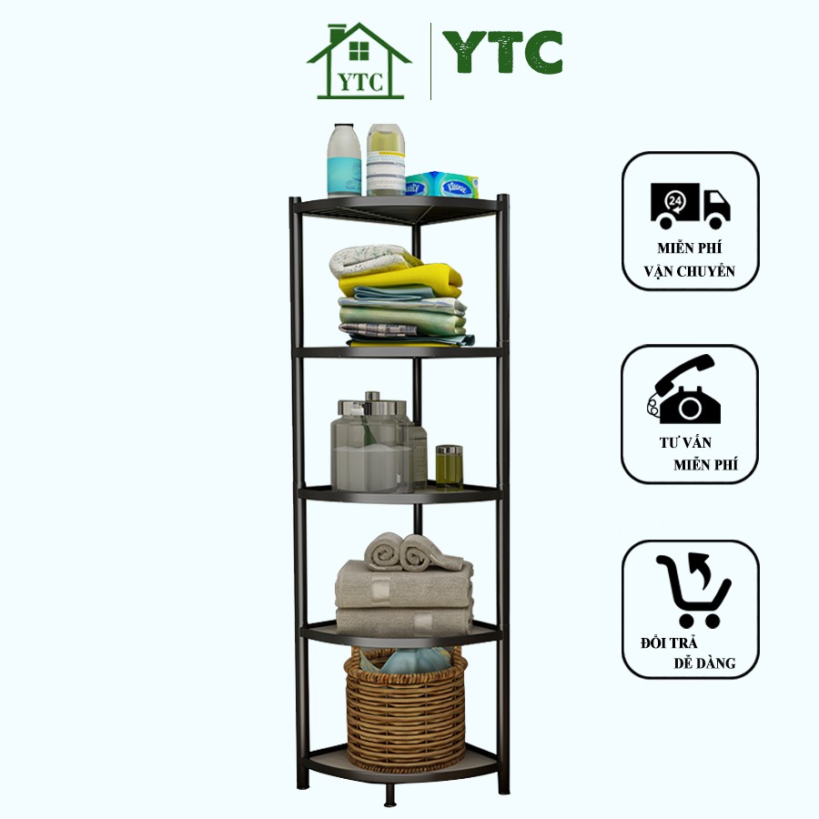 Kệ Để Đồ Đa Năng, Giá Để Đồ Góc Tam Giác Tiện Lợi