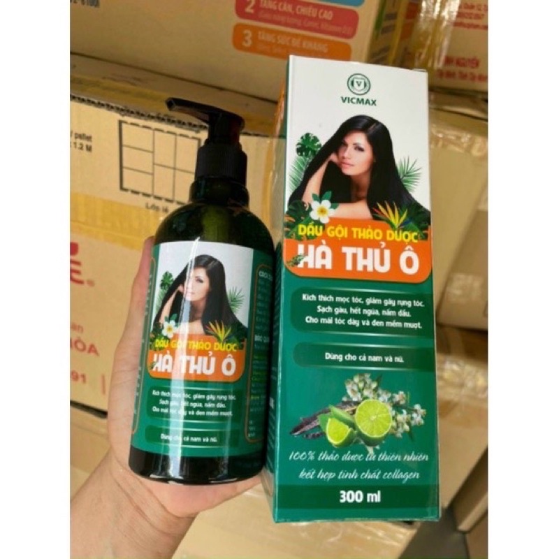 Gội thảo dược chống rụng mọc tóc