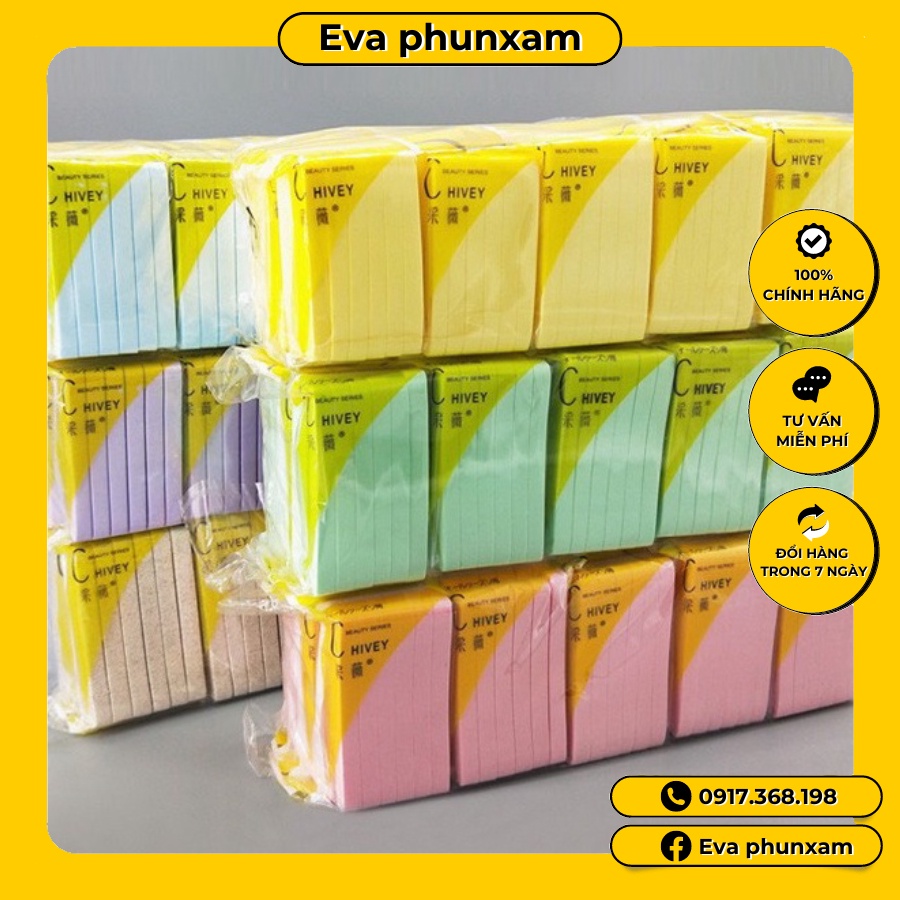 Bông Mút Nở Rửa Mặt Cho Spa, Thẩm Mỹ Viện 1 Bịch 20 Gói