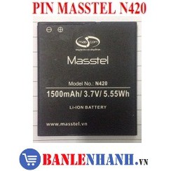 PIN MASSTEL N420 1500MAH [PIN NEW 100%, ZIN ]