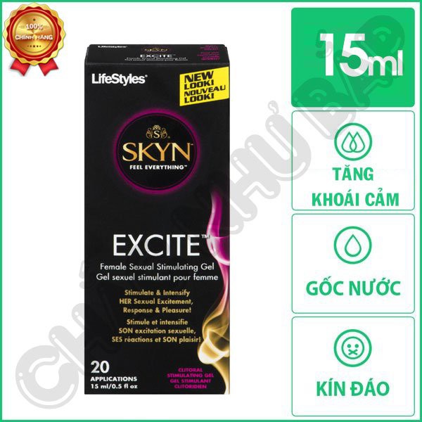 Gel Bôi Trơn Tăng Khoái Cảm Nữ Lifestyle Excite