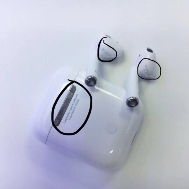 Tai nghe bluetooth TWS với ngoại hình của Airpod1 ( Popup hiển thị pin, mã hiệu trên tai, ngoài và trong dock )