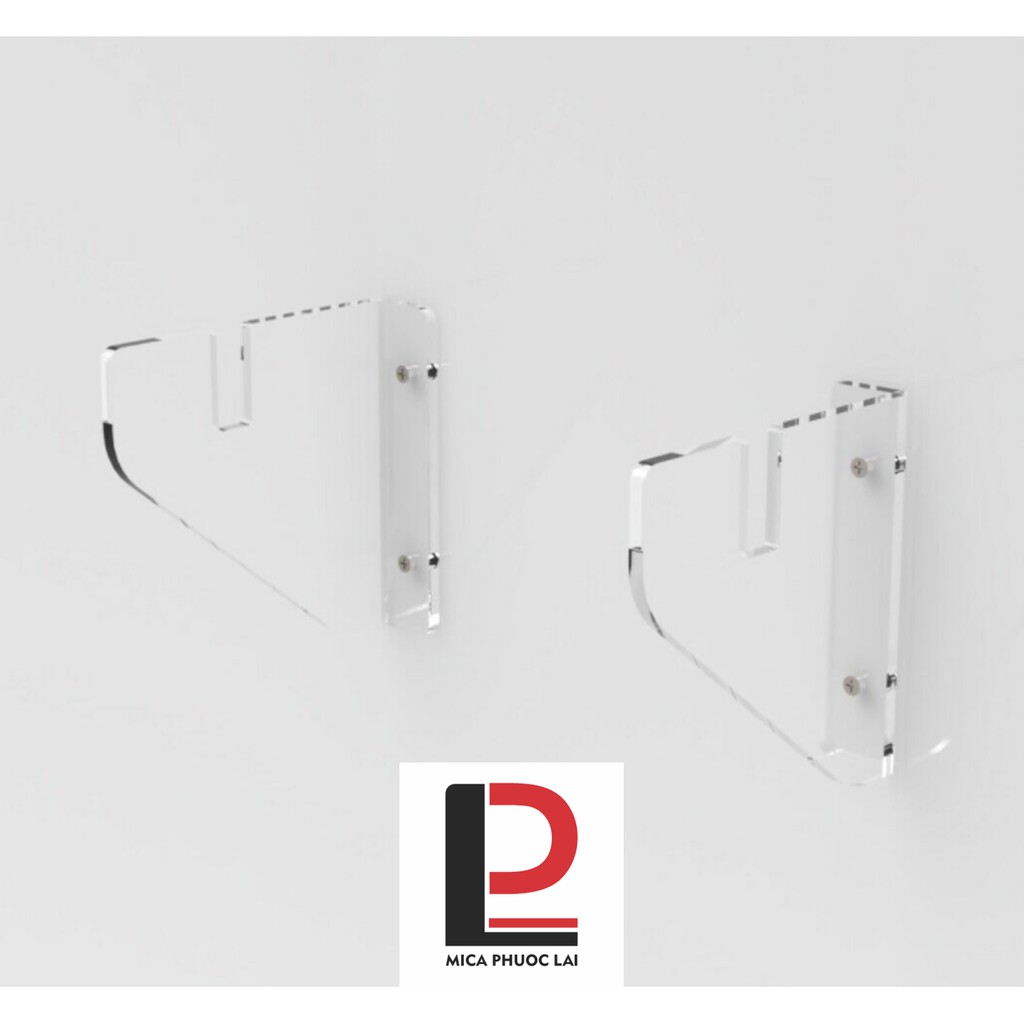 Giá ván trượt treo tường acrylic cao cấp