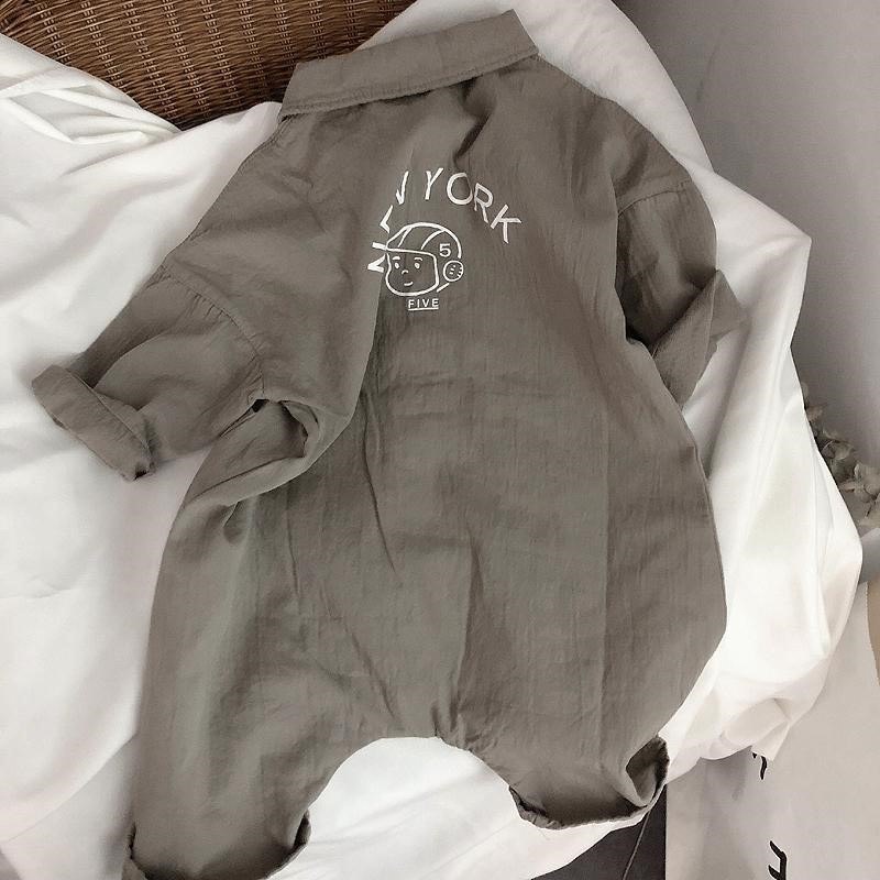 Body Liền Thân Chất Đũi Thô Thoáng Mát Mềm Mại Cho Bé Trai Bé Gái Từ 6Kg Đến 16Kg Thời Trang Trẻ Em Ken Store