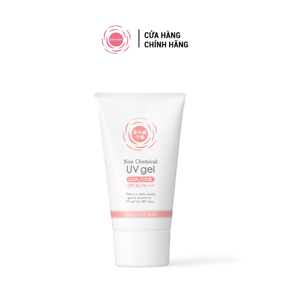 Gel Chống Nắng Dưỡng Da Vật Lý Spf 30 Pa+++ Cho Mẹ Và Bé Ishizawa Shigaisen Yohou Non Chemical Uv Gel 65g