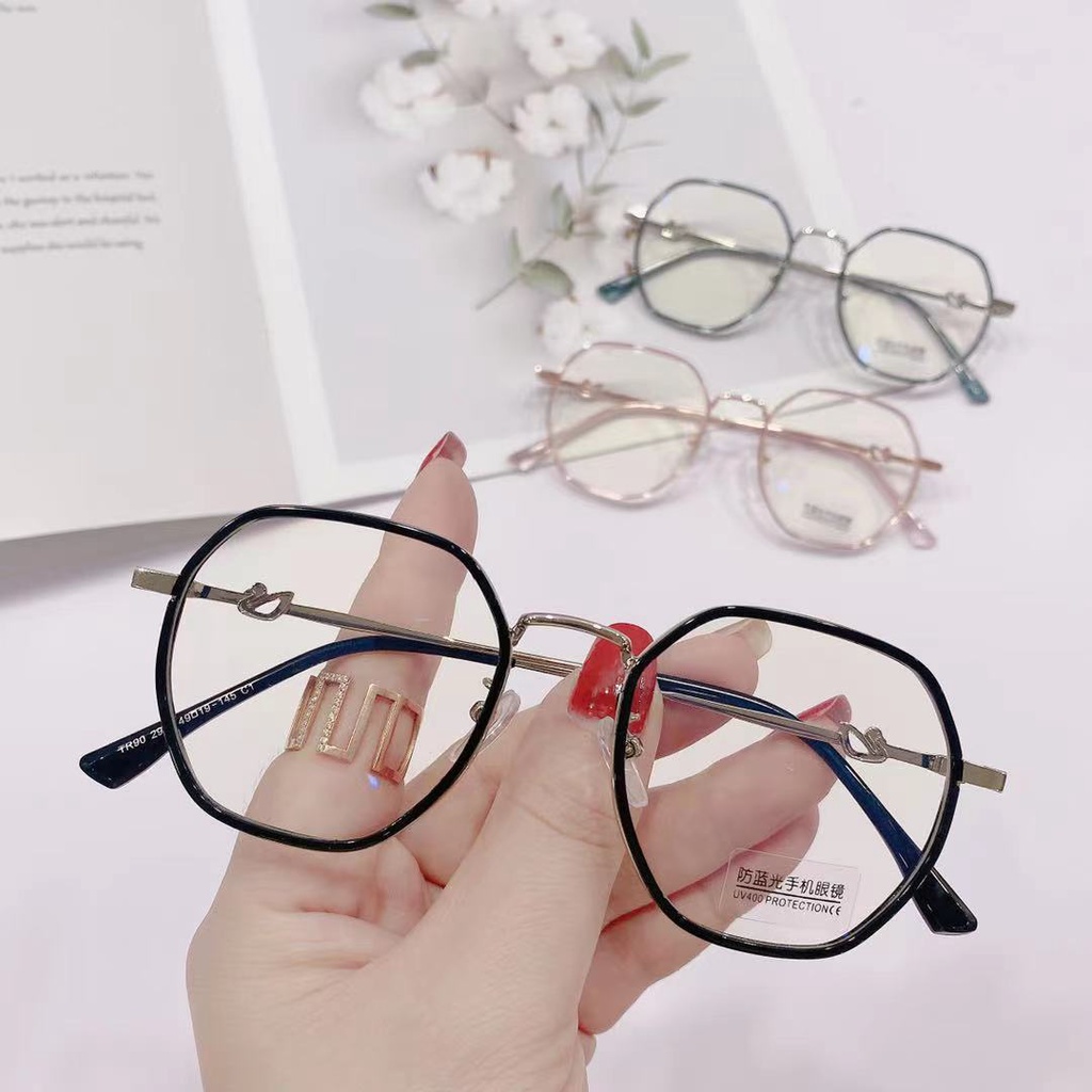 Mắt Kính Chống Bức Xạ/ Cận Thị Thay Thế Tiện Dụng Cho Nam/ Nữ