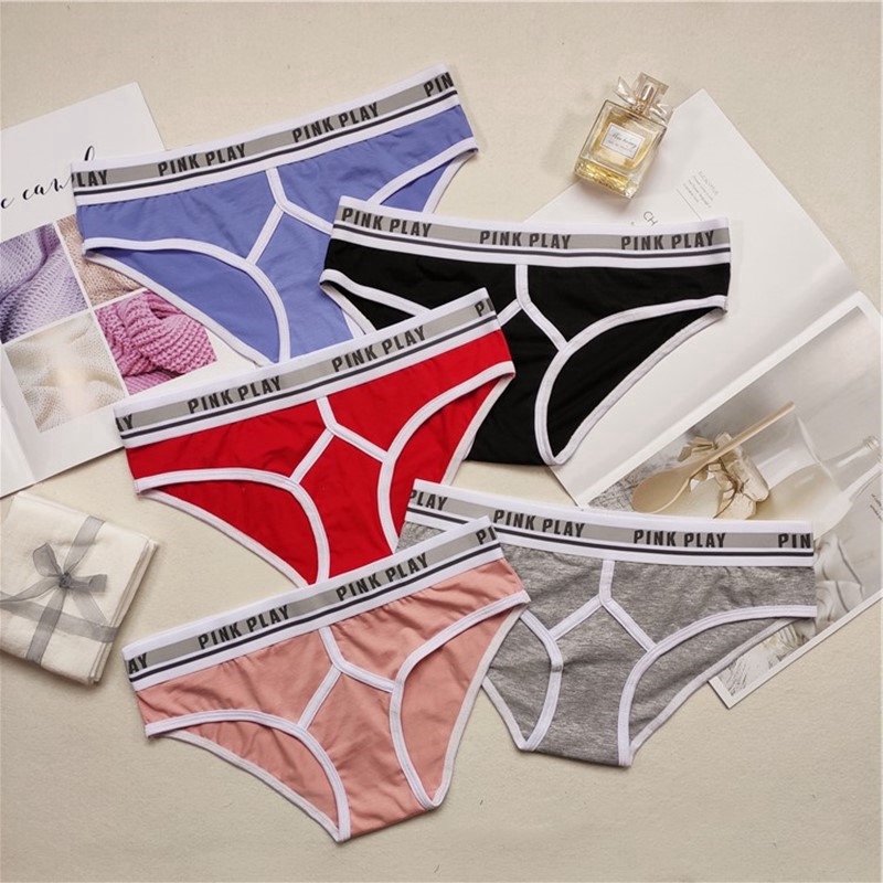 Quần lót vải cotton thể thao thời trang phong cách cho nữ | BigBuy360 - bigbuy360.vn