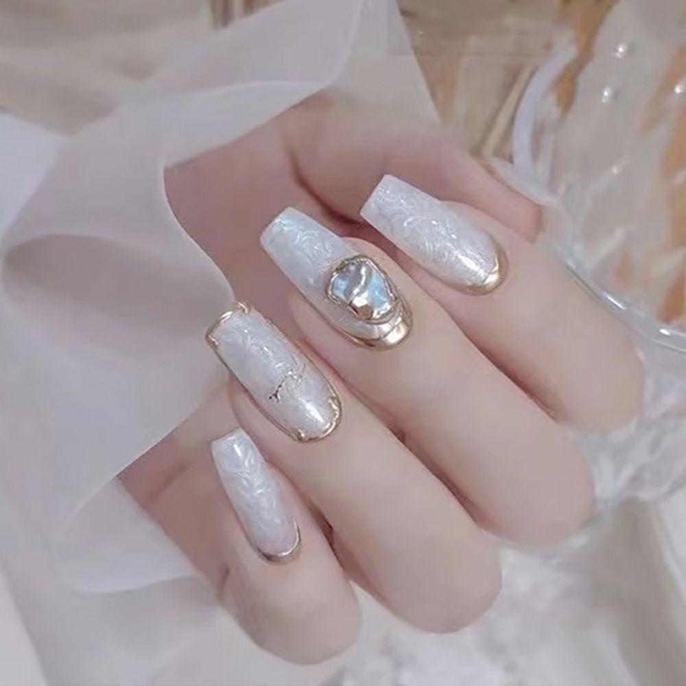 OCEANMAP Gel Sơn Móng Tay 6 Màu Vỏ Sò Lấp Lánh DIY