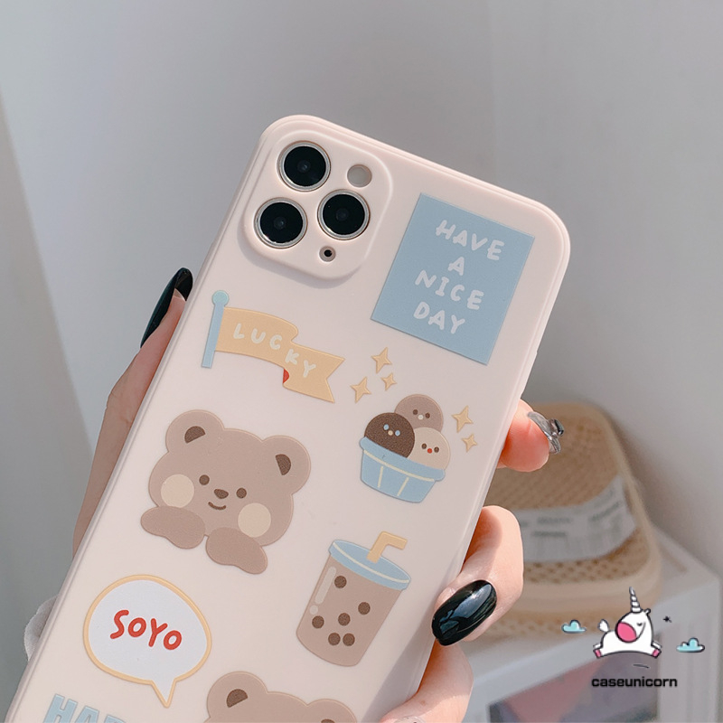 Ốp Điện Thoại TPU Mềm In Họa Tiết Hoạt Hình Cho Iphone 12 11 13 Pro Max Xs Max Xr X Iphone 8plus 7plus 6 6s Plus 7 8 Se