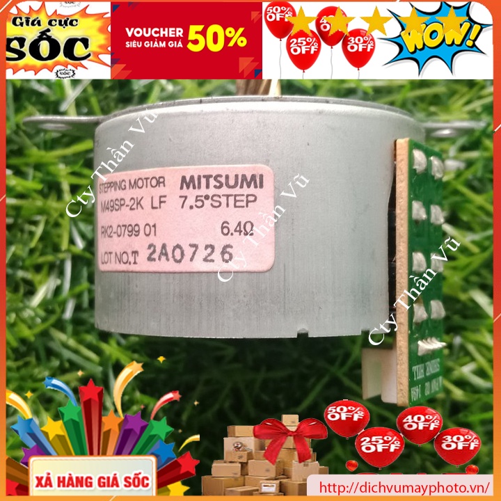 Mô tơ máy in canon 2900 1020 chất lượng chạy khỏe bền bỉ nguyên bản INECO