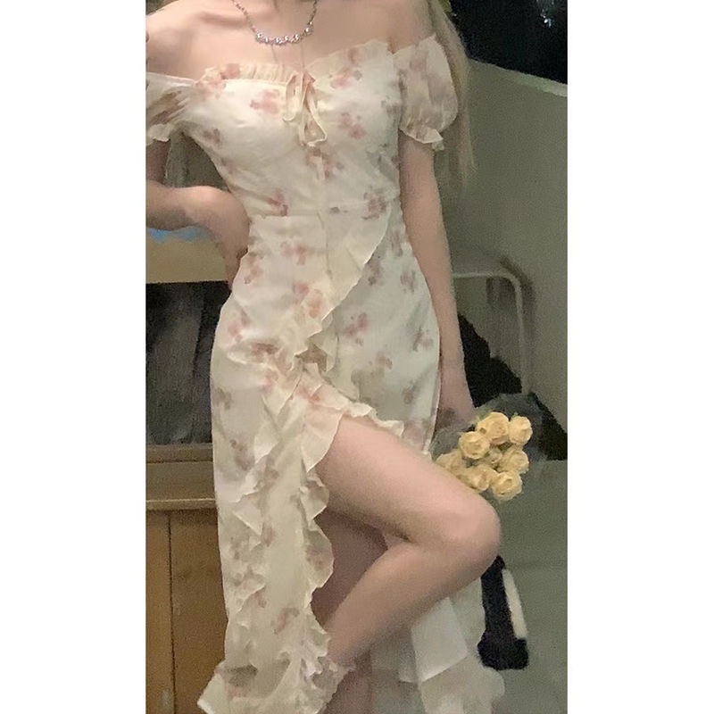 Đầm Voan Lụa Hoa Hồng nhí