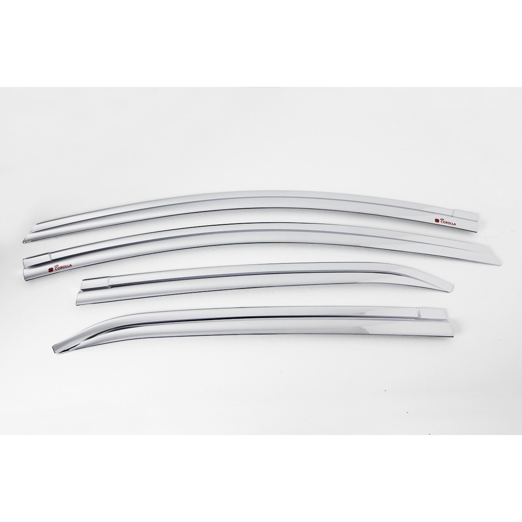 Vè Che Mưa Xe Toyota Altis 2014 đến 2020 Mạ Crom Hàn Quốc - 4 Chi Tiết - Tặng kèm keo tăng dính