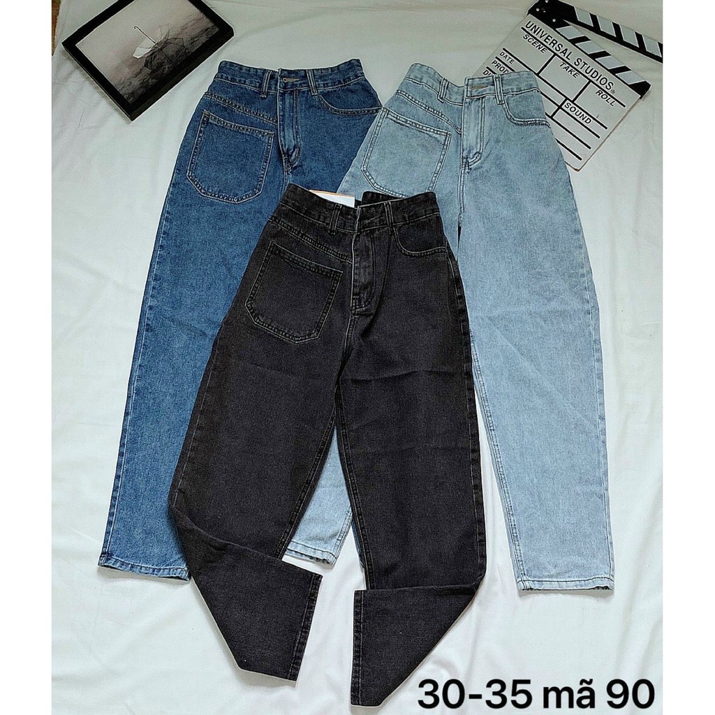 [Mã SKAMA06 giảm 8% tối đa 50K đơn 250K] Quần Jean Baggy Túi Kiểu Size To (60-85kg)