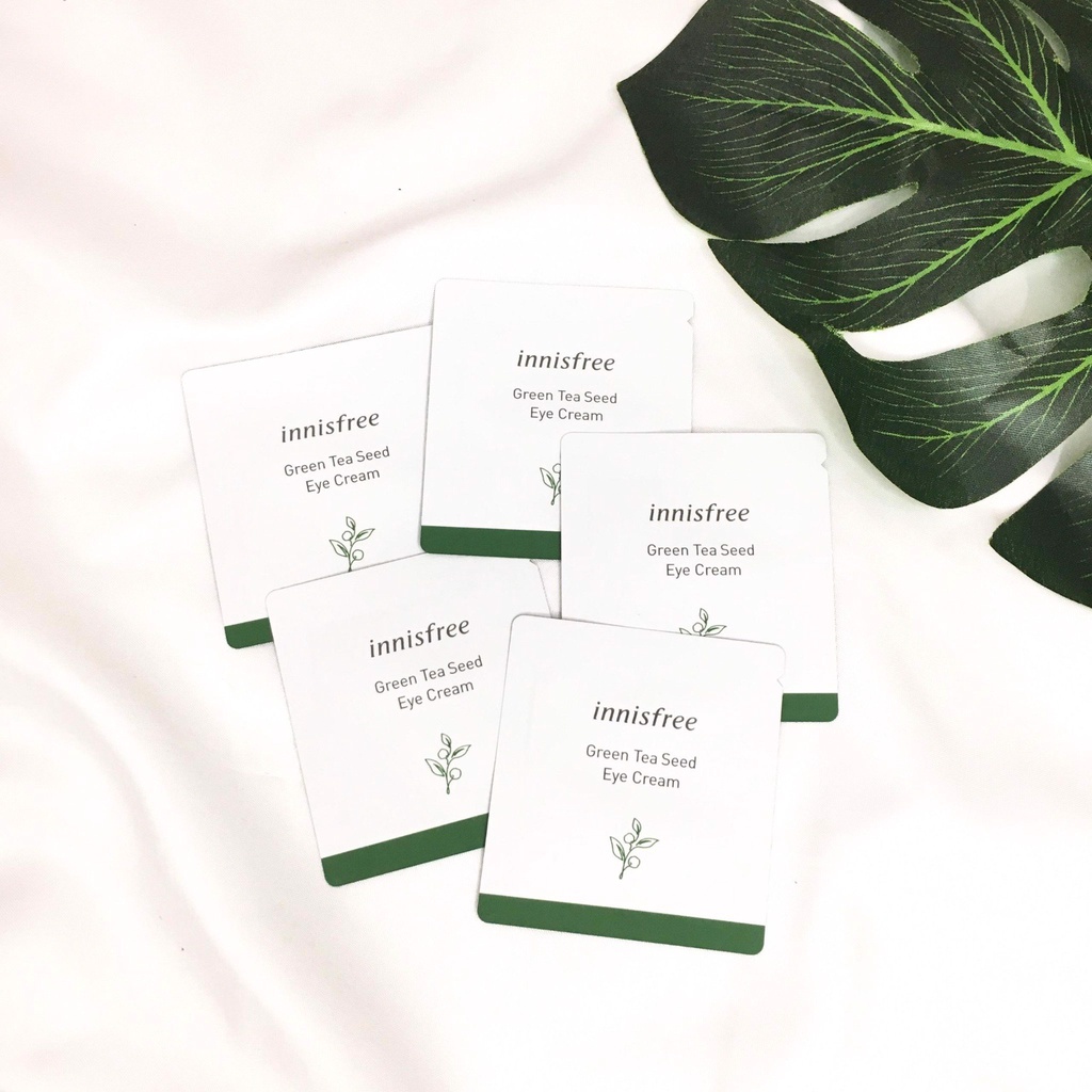Kem Dưỡng Trà Xanh Innisfree Green Tea Seed Cream 1ml - Mẫu dùng thử